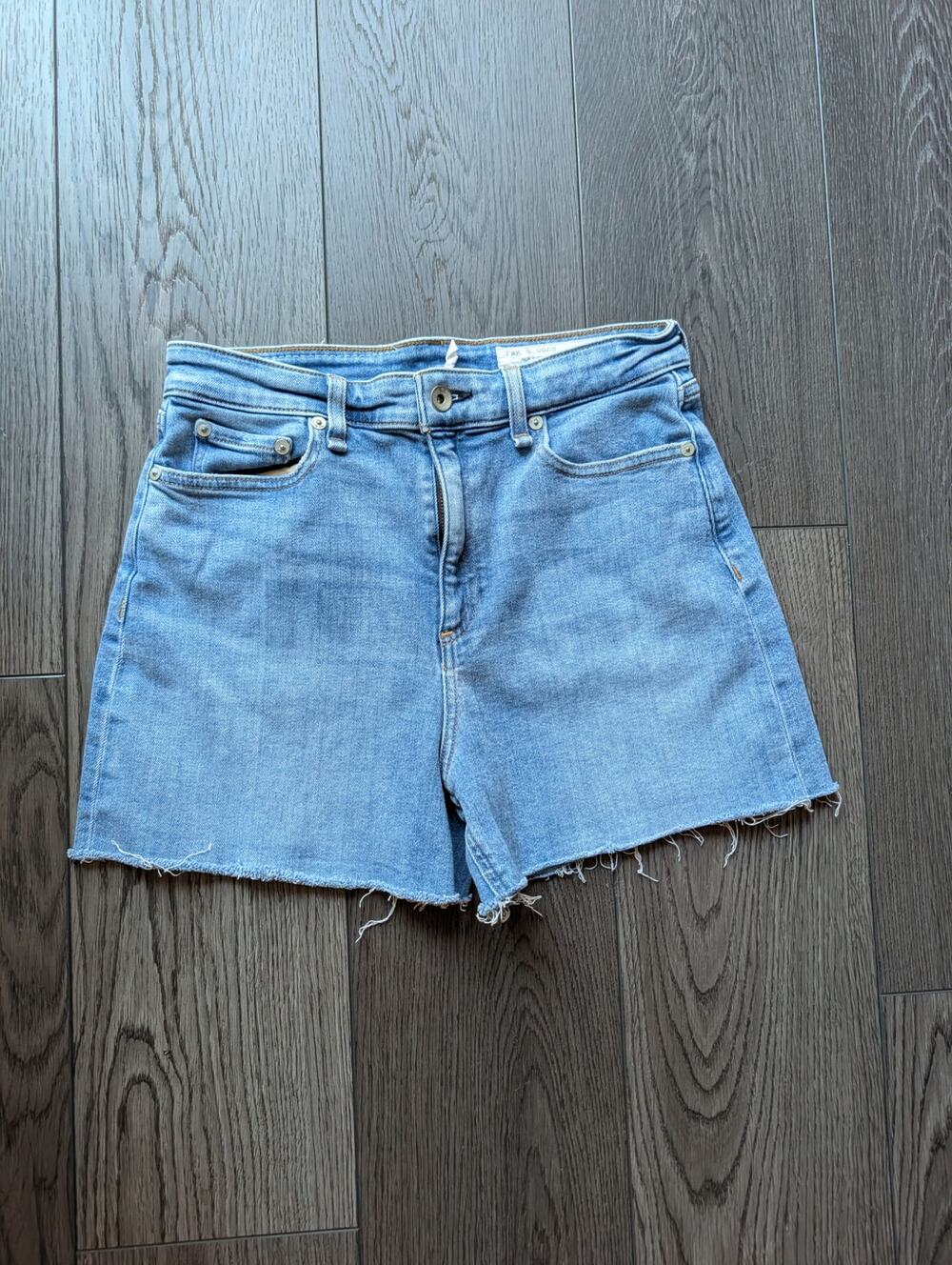 Rag & Bone Nina high rise shorts, size 27